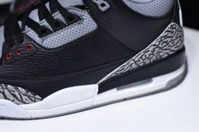 Kick Theory 854262-001 Air Jordan Black 3 Cement 0716